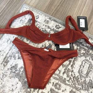 Rust bikini set